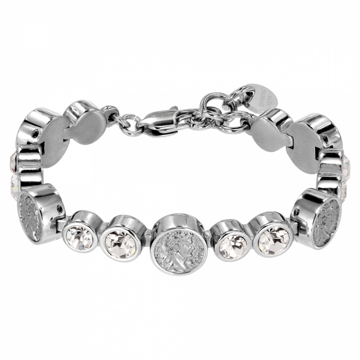 AUGUSTA Sølv CRYSTAL i gruppen Armbånd / Sølvarmbånd hos SCANDINAVIAN JEWELRY DESIGN (440145)