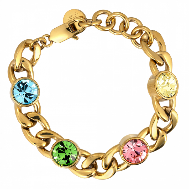 ARIANE Gull PASTEL MULTI i gruppen Armbånd / Gullarmbånd hos SCANDINAVIAN JEWELRY DESIGN (440151)