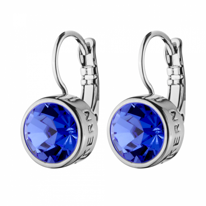 LOUISE Sølv SAPPHIRE i gruppen Øredobber / Sølvøredobber hos SCANDINAVIAN JEWELRY DESIGN (440163)