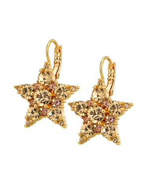 LIBRA SG GOLDEN Earrings Gold i gruppen Øredobber / Gulløredobber hos SCANDINAVIAN JEWELRY DESIGN (450012)