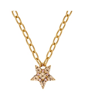 SAGITTA SG GOLDEN Necklace Gold i gruppen Halskjede / Gullkjede hos SCANDINAVIAN JEWELRY DESIGN (450049)