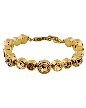 CALICE - SG BROWN MIX Bracelet i gruppen Armbånd / Gullarmbånd hos SCANDINAVIAN JEWELRY DESIGN (450161)