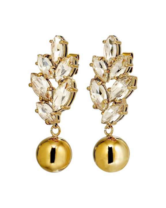 BALETE SG GOLDEN EARRINGS GOLD i gruppen Øredobber / Gulløredobber hos SCANDINAVIAN JEWELRY DESIGN (470025)