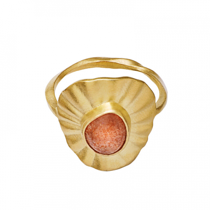 Lotus Ring Gull 59 i gruppen Ringer / Gullringer hos SCANDINAVIAN JEWELRY DESIGN (4799a-61)