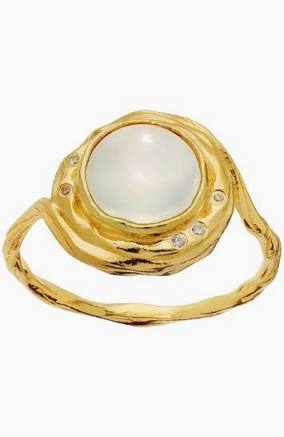 Zahra Ring Gold i gruppen Ringer / Gullringer hos SCANDINAVIAN JEWELRY DESIGN (4867A)