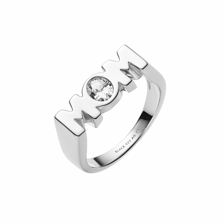 Mom Royal Ring Silver i gruppen Ringer / Sølvringer hos SCANDINAVIAN JEWELRY DESIGN (500494AG-)
