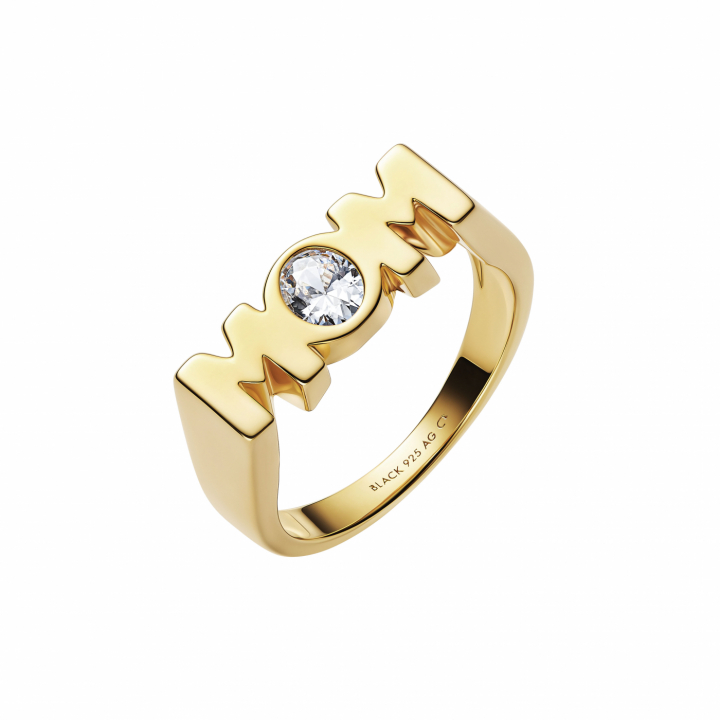 Mom Royal Ring Gold i gruppen Ringer / Gullringer hos SCANDINAVIAN JEWELRY DESIGN (500494YG)