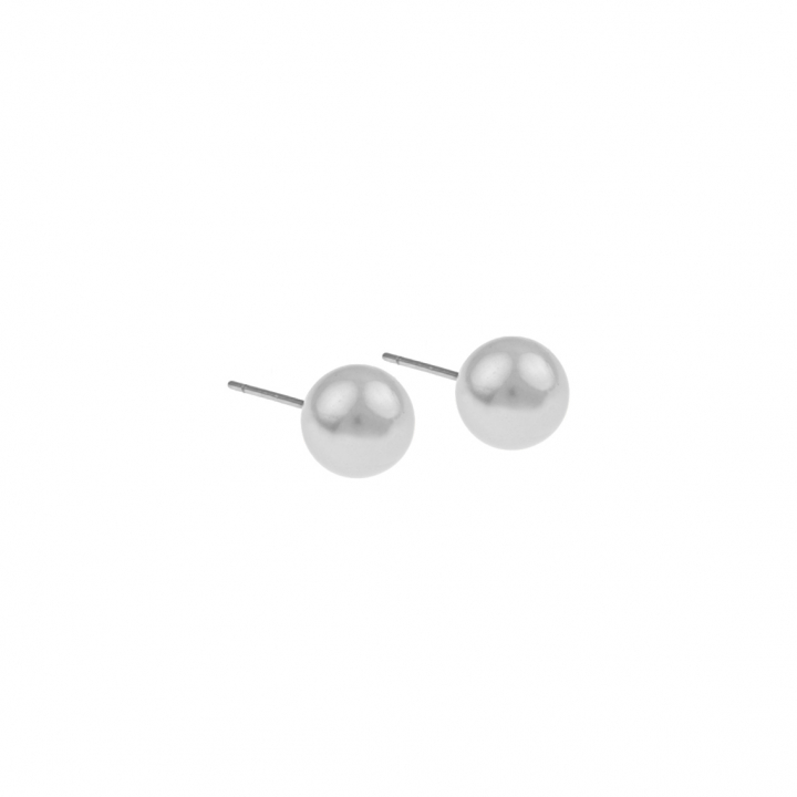 Product Image for SNÖ OF SWEDEN Laney pearl Øreringer 8mm Sølv