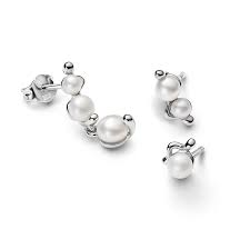 Product Image for MARIA BLACK Shibuya Stud Earrings Set Silver