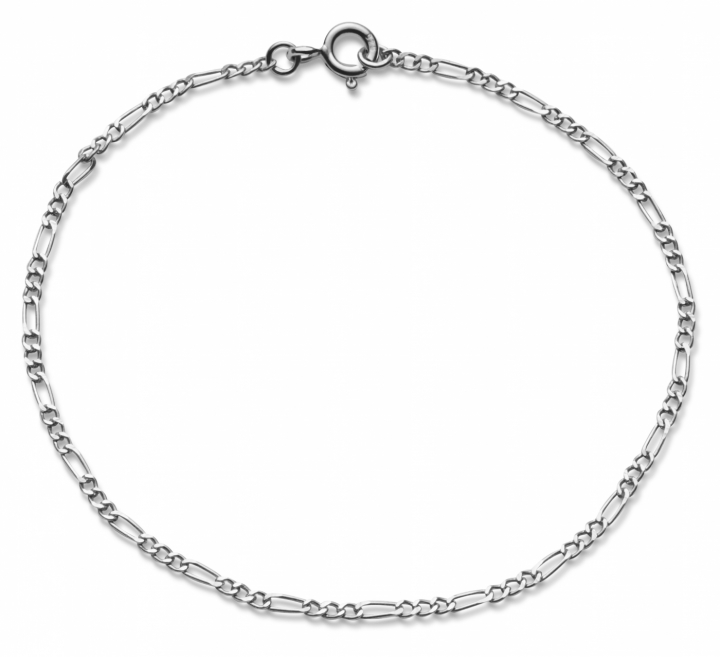 Figaros Armbånd Sølv i gruppen Armbånd / Sølvarmbånd hos SCANDINAVIAN JEWELRY DESIGN (80100C)