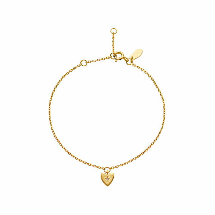 Taffy Bracelet Gold i gruppen Armbånd / Gullarmbånd hos SCANDINAVIAN JEWELRY DESIGN (8634A)