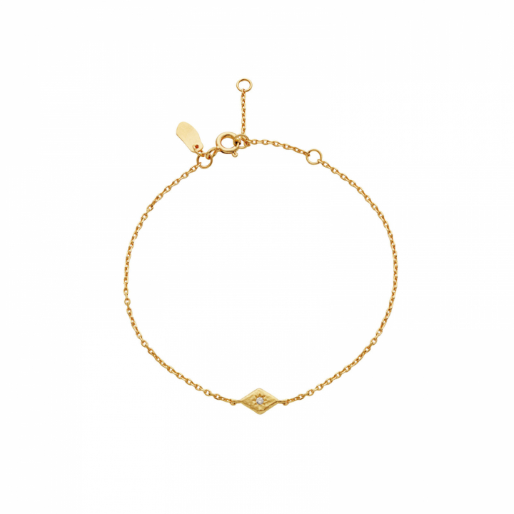 Solo Bracelet Gold i gruppen Armbånd / Gullarmbånd hos SCANDINAVIAN JEWELRY DESIGN (8690A)