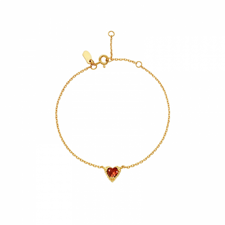 Amore Bracelet Gold i gruppen Armbånd / Gullarmbånd hos SCANDINAVIAN JEWELRY DESIGN (8693A)