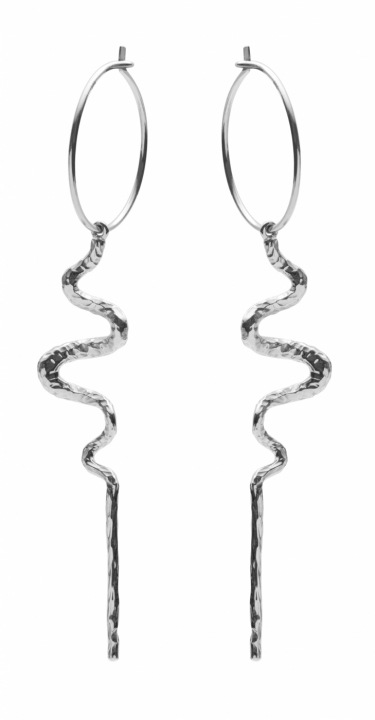 Mia Creol Sølv i gruppen Øredobber hos SCANDINAVIAN JEWELRY DESIGN (9372C)