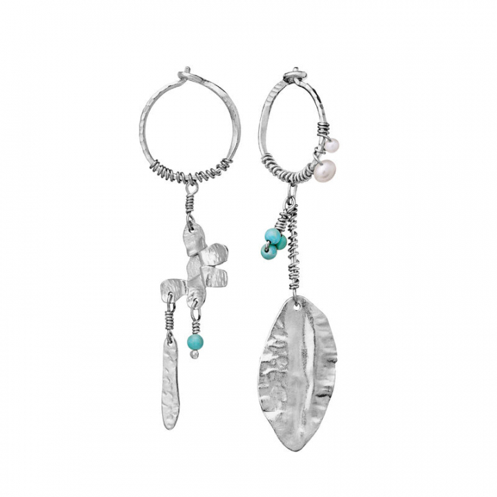 Vicky Øreringer Sølv i gruppen Øredobber hos SCANDINAVIAN JEWELRY DESIGN (9812c)
