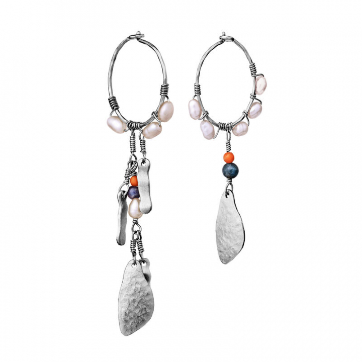 Lotta Øreringer Sølv i gruppen Øredobber / Sølvøredobber hos SCANDINAVIAN JEWELRY DESIGN (9821c)