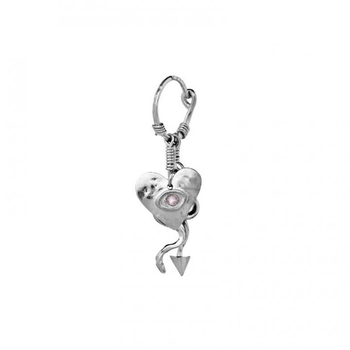 Harmonia Single Øreringer Sølv i gruppen Øredobber / Sølvøredobber hos SCANDINAVIAN JEWELRY DESIGN (9842C)