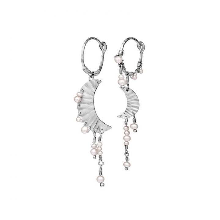 Esta Øreringer Sølv i gruppen Øredobber hos SCANDINAVIAN JEWELRY DESIGN (9843C)