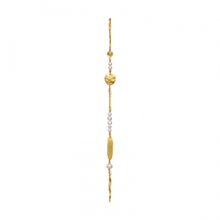 Aquila Single Øreringer Gull i gruppen Øredobber hos SCANDINAVIAN JEWELRY DESIGN (9845A)