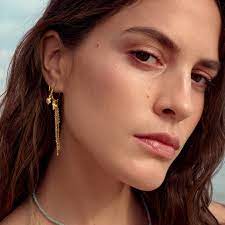  i gruppen Øredobber / Gulløredobber hos SCANDINAVIAN JEWELRY DESIGN (9876A)