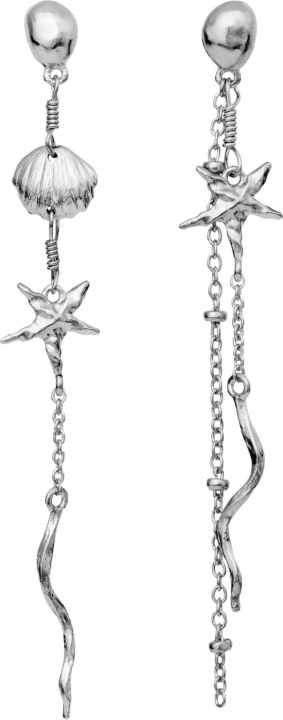 ARUBA Earrings Silver i gruppen Øredobber hos SCANDINAVIAN JEWELRY DESIGN (9883C)
