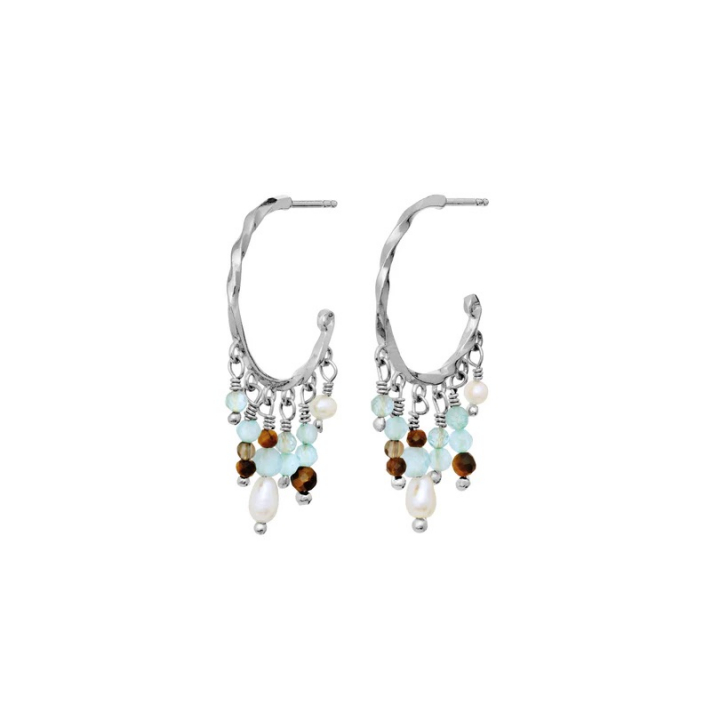 Tula Earrings Silver i gruppen Øredobber hos SCANDINAVIAN JEWELRY DESIGN (9899C)