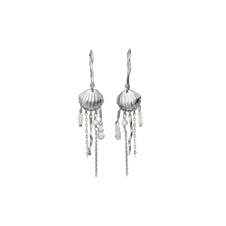ZALE Earrings Silver i gruppen Øredobber / Perleøredobber hos SCANDINAVIAN JEWELRY DESIGN (9901C)