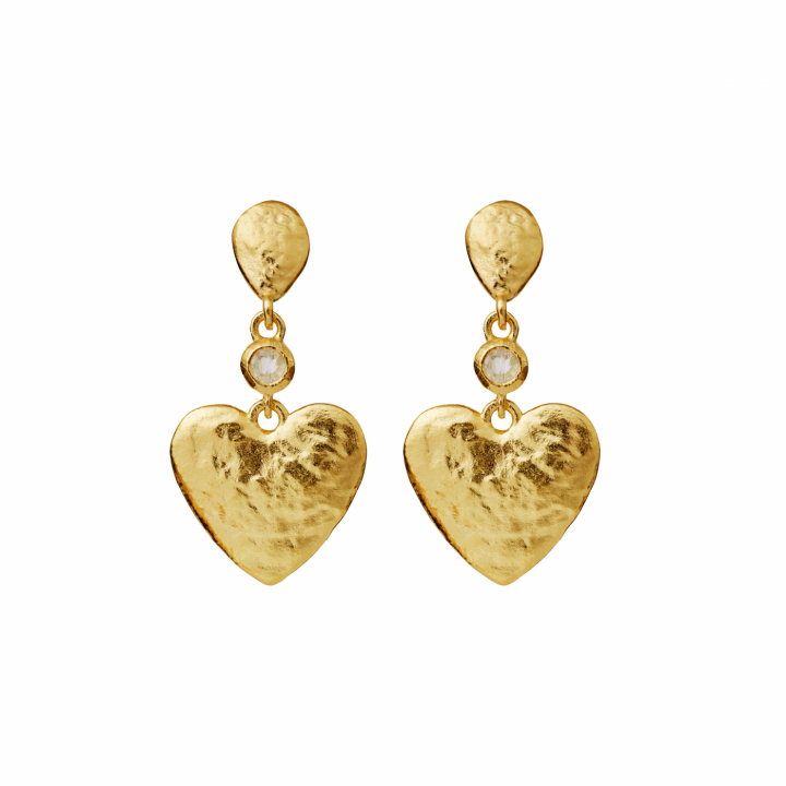 Adeleide Earrings Gold i gruppen Øredobber / Gulløredobber hos SCANDINAVIAN JEWELRY DESIGN (9961A)