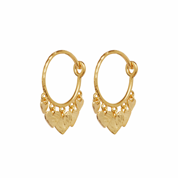 Zusa Earrings Gold i gruppen Øredobber / Gulløredobber hos SCANDINAVIAN JEWELRY DESIGN (9965A)