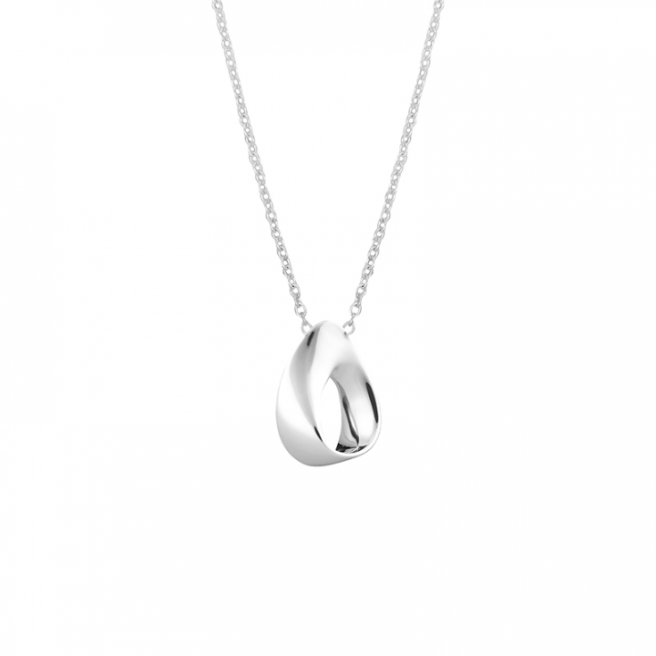 Product Image for DRAKENBERG SJÖLIN Aqua swirl small Halskjede Sølv