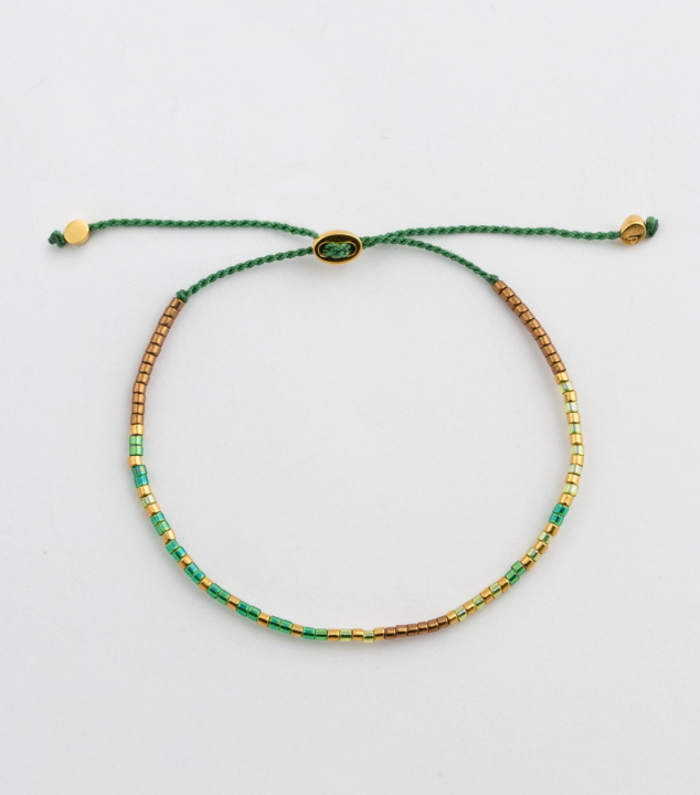 Code Bracelet Gold i gruppen Armbånd / Gullarmbånd hos SCANDINAVIAN JEWELRY DESIGN (BG1146GV)