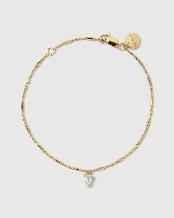 Katie Bracelet Gold i gruppen Armbånd / Gullarmbånd hos SCANDINAVIAN JEWELRY DESIGN (BG1283)