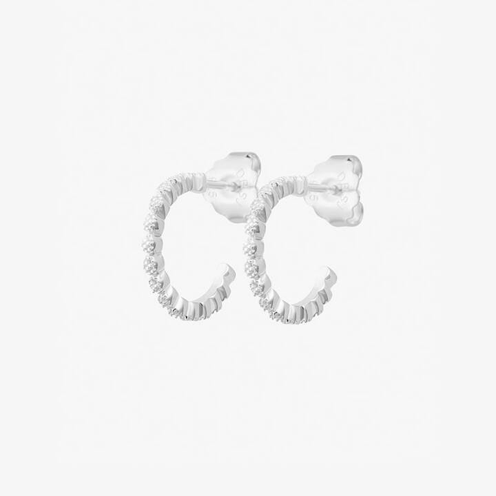 Bliss hoops i gruppen Øredobber hos SCANDINAVIAN JEWELRY DESIGN (BLS-E3M000-S)