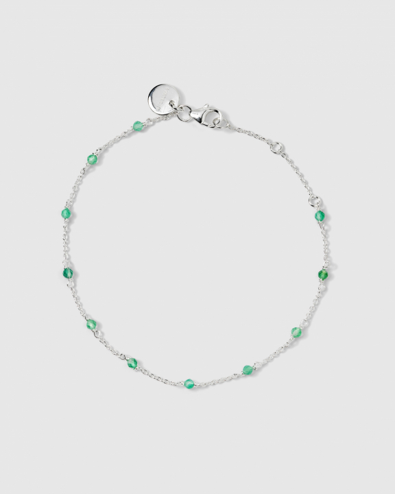 Santa Monica Bracelet Silver i gruppen Armbånd / Sølvarmbånd hos SCANDINAVIAN JEWELRY DESIGN (BS1253GO)