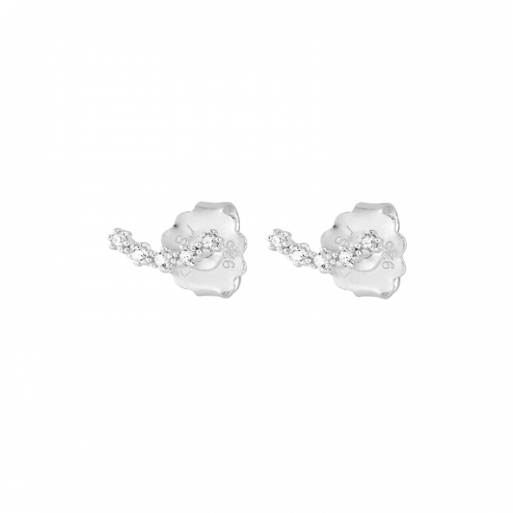 Diamond Sky fall studs Sølv i gruppen Øredobber / Diamantøredobber hos SCANDINAVIAN JEWELRY DESIGN (DSY-E12M00-S)