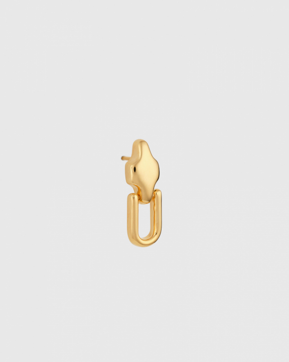 Marion Single Earring Gold i gruppen Øredobber hos SCANDINAVIAN JEWELRY DESIGN (EG1261)