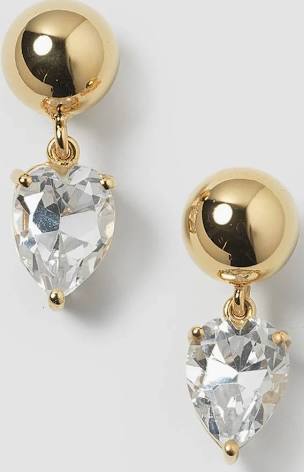 Katie Earrings Gold i gruppen Øredobber / Gulløredobber hos SCANDINAVIAN JEWELRY DESIGN (EG1290)