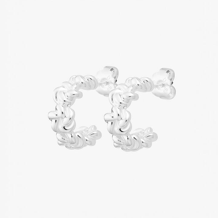 Empower hoops i gruppen Øredobber hos SCANDINAVIAN JEWELRY DESIGN (EPR-E2S000-S)