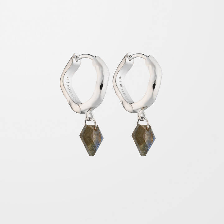 Product Image for SYSTER P DiamonaGreen Quartz Øreringer Sølv