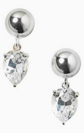 Katie Earrings Silver i gruppen Øredobber / Sølvøredobber hos SCANDINAVIAN JEWELRY DESIGN (ES1290)