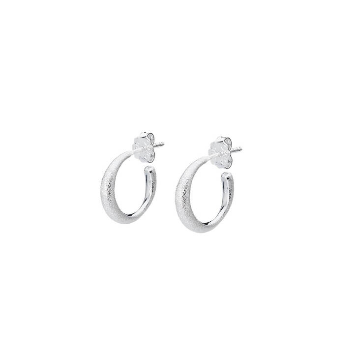 Product Image for DRAKENBERG SJÖLIN Les Amis small hoops matte Sølv