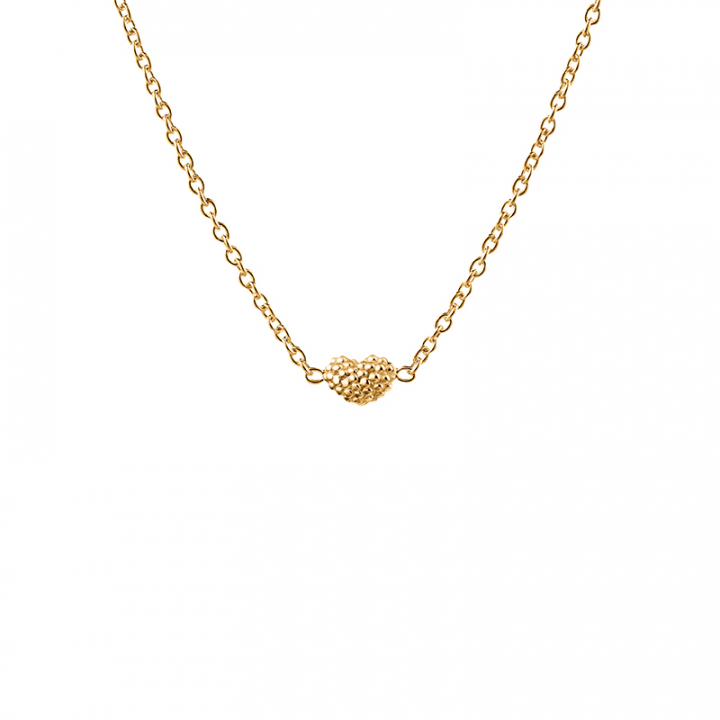 Love bubble Halskjede Gull i gruppen Halskjede / Gullkjede hos SCANDINAVIAN JEWELRY DESIGN (LVE-N12S451-G)