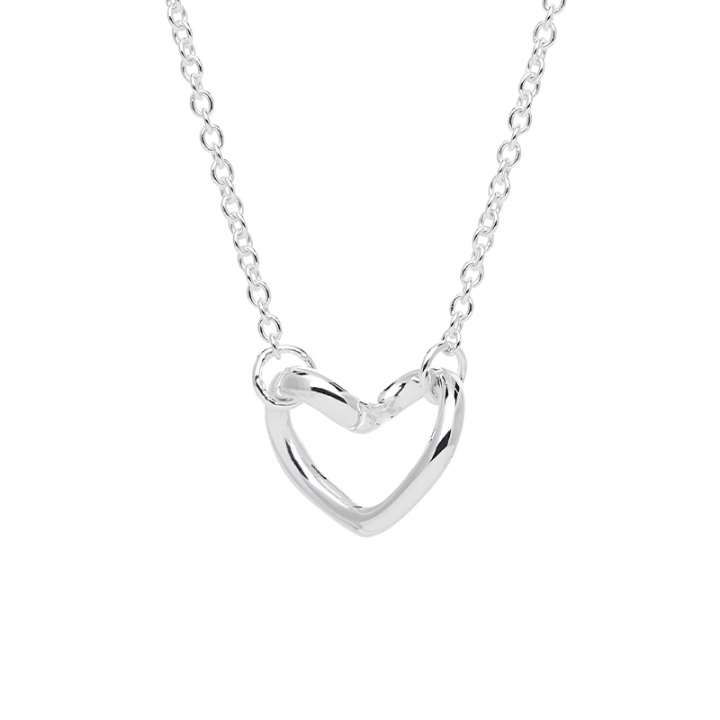 Love Vibe Necklace Silver i gruppen Halskjede / Sølvkjede hos SCANDINAVIAN JEWELRY DESIGN (LVE-N14M452-S)