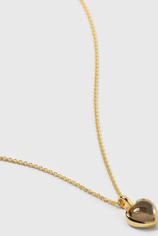 La La Love Necklace Gold i gruppen Halskjede / Gullkjede hos SCANDINAVIAN JEWELRY DESIGN (NG1368SQ)