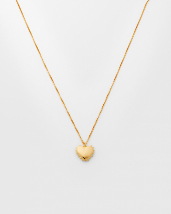 Product Image for SYSTER P True Love Spike Heart Halskjede Gull