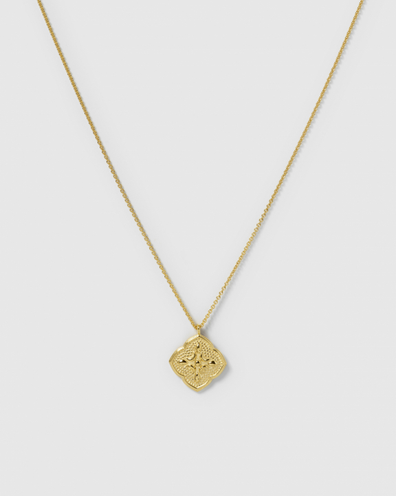 Luna Necklace Gold i gruppen Halskjede / Gullkjede hos SCANDINAVIAN JEWELRY DESIGN (NG1415)