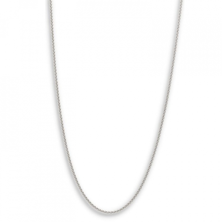 SilverNecklace Flätat 50+5cm i gruppen Halskjede / Sølvkjede hos SCANDINAVIAN JEWELRY DESIGN (NN29018)