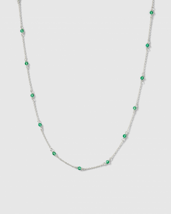 Santa Monica Necklace Silver i gruppen Halskjede / Sølvkjede hos SCANDINAVIAN JEWELRY DESIGN (NS1351GO)