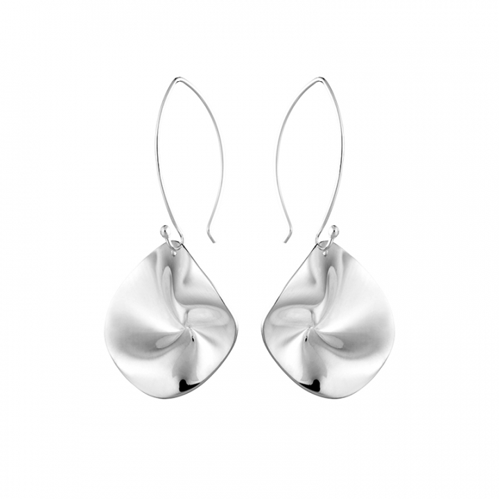 Pacific Øreringer Sølv i gruppen Øredobber hos SCANDINAVIAN JEWELRY DESIGN (PCC-E2M000-S)