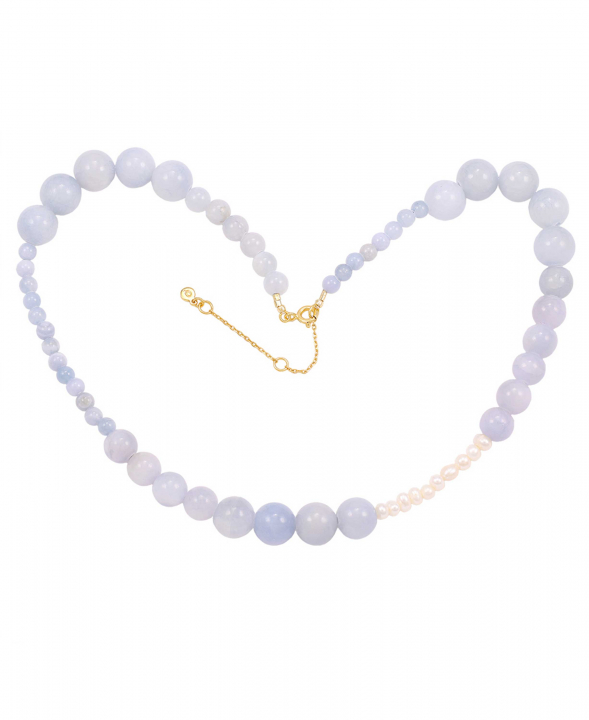 Fabianne necklace i gruppen Halskjede / Gullkjede hos SCANDINAVIAN JEWELRY DESIGN (S08528G)